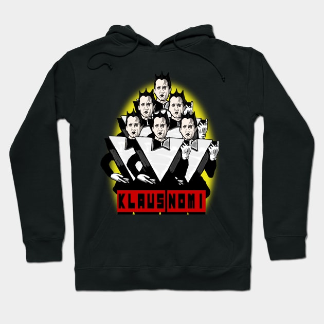 Klaus Nomi Hoodie by TL Bugg